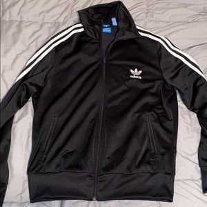 Adidas Black & White Track Jacket